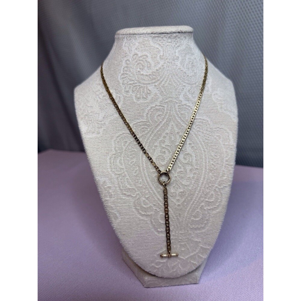 VTG Gold-plated Gucci Lariet Necklace By Sugarfix